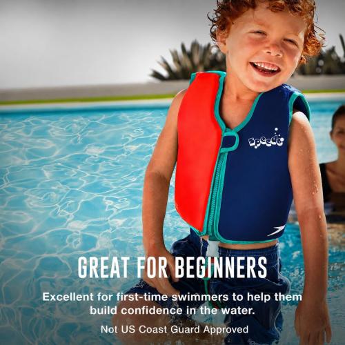 Speedo Unisex-Child Swim Flotation Classic Vest Begin to Swim UPF 50