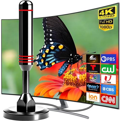 TV Antenna for Smart TV Indoor, Digital Indoor Antenna for Local Channels