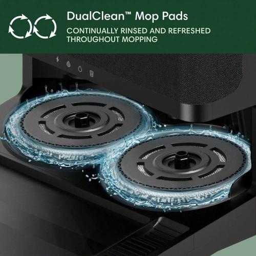 Roomba Plus 405 (G185) Combo 13.2 in. Robotic Vacuum and Mop   with Smart Navigation   AutoWash Dock in Black