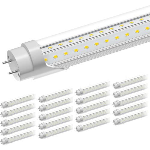 T8 Led Bulbs 4 Foot 6500K 36W 5400LM 20 Pack