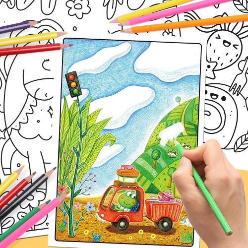 Pack Colored Pencils Bulk Classroom, Colored Pencils for Kids