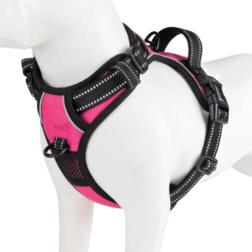 PHOEPET No Pull Dog Harnesses for Small Puppies Reflective Adjustable