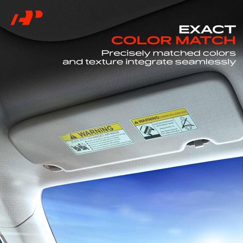 A-Premium Left Driver Side Sun Visor