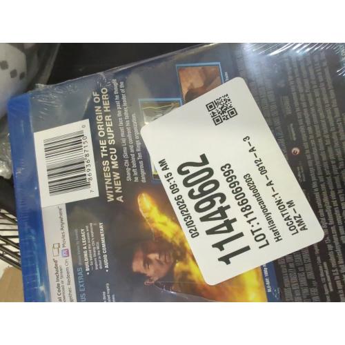 Marvel Studios Shang-Chi and the Legend of the Ten Rings Blu-ray [2021] [Region Free]