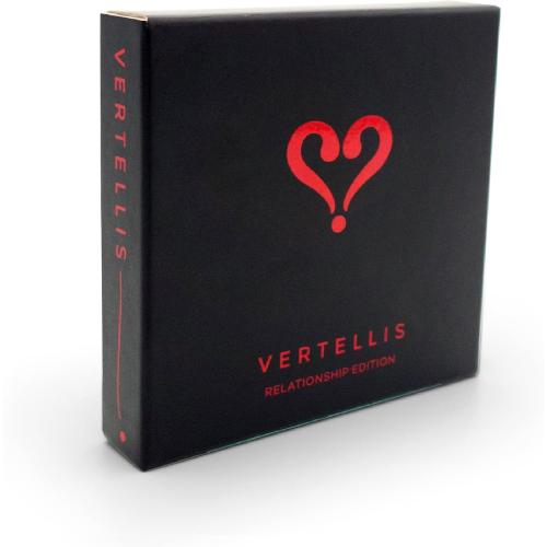Relationship Card Deck by Vertellis - Card Game for Deeper Connection with Your Partner for Couples