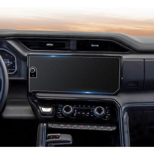 CDEFG Matte Anti Glare For 2022-2025 2026 GMC Sierra Screen Protector - 13.4 Inch Matte Tempered Glass - Sierra 1500 2500HD 3500HD Touchscreen Accessories