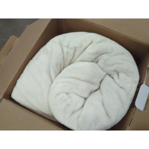 Beurer HD61 Super-Cozy Heated Blanket, Beige, 50 x 60 Inches