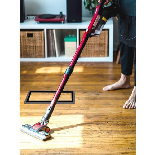 4x10 Floor Register, Built-in Leveling Screws, Fits Any Floor Thickness