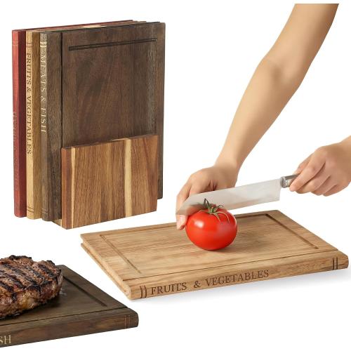 Book Cutting Board Set