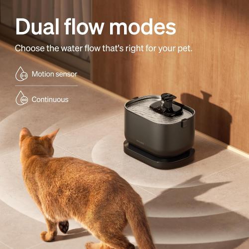 PETLIBRO Cat Water Fountain, Cordless Pet Water Fountain Battery Operated