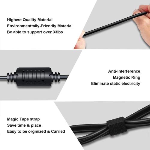 IEFUU 65W 45W Charger Compatible with Dell Laptop Inspiron 11/13/14/15/17 3000 5000 7000 Series 3583 3593 5570 Latitude E5450 XPS 13-65 45 Watt AC 2-in-1 Computer Adapter Power Cord 4.5 * 3.0 mm Jack