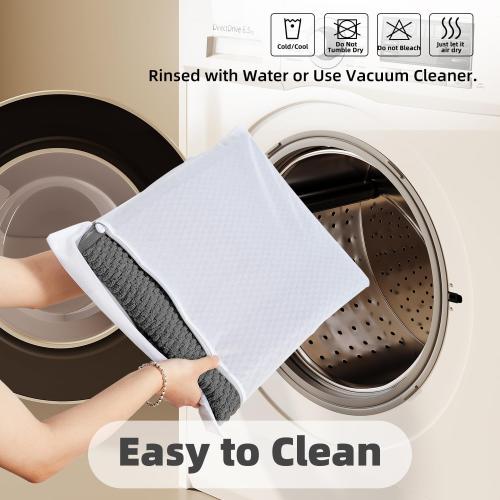 TYUU Bathroom Runner Rugs, Long Bath Mat Runner Washable Thin Quick Dry Low Pile Bathroom Runner Rugs Non Slip, Dark Grey 16x60