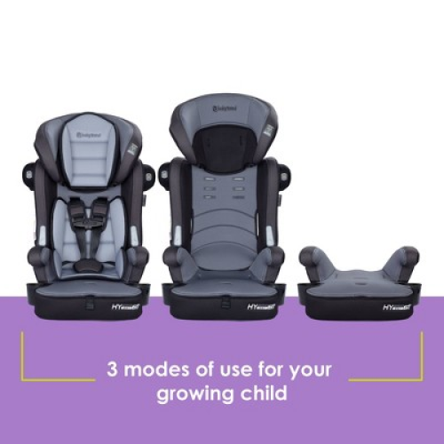 Baby Trend Hybrid SI 3-in-1 Combination Booster Seat with Side Impact Protection - Madrid Black
