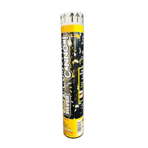 Set of 5 TNT Fireworks, 12 Gold/Silver Paper Confetti Cannon, New Year's