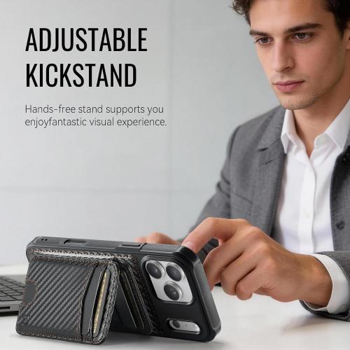 for iPhone 18 Pro Max/17 Pro Max Wallet Case Compatible with Magsafe
