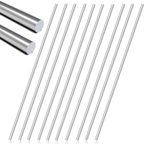 10pcs 5MM X 400MM 304 Stainless Steel Rod