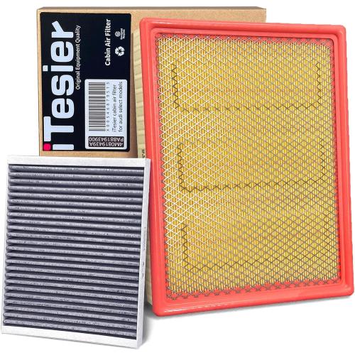 Engine & Cabin Air Filter for 2014-2018 Silverado 1500 Sierra 1500