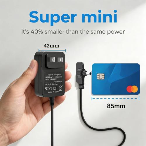 12V Charger Compatible with Shark FlexBreeze Outdoor Fan FA222, FA222WH, FA302, and FA302WH Wireless Portable Fan Adapter Power Cables