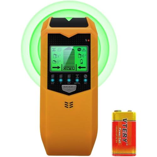 Stud Finder Wall Scanner 5-in-1 with Live Wire Detection