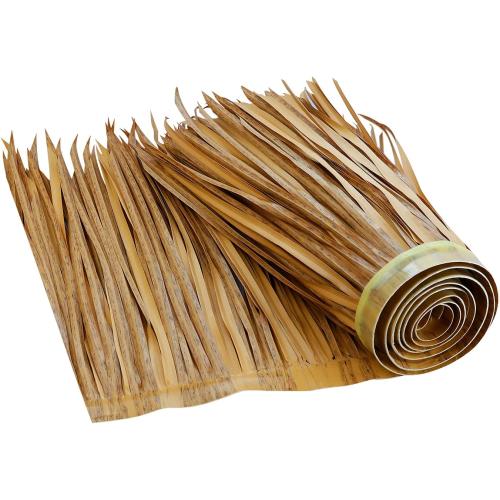 Tiki Straw Roof Thatch –Mexican Style Artificial Palm Thatch Rolls Tiki Bar Hut Grass Duck Boat Blinds Grass Palapa Thatch Roofing for Garden Patio Umbrella Covers Fence Party Decoration
