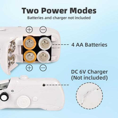 Handheld Sewing Machine, Electric Handy Sewing Machine,Two Speed Modes，Easy to Operate，Fast Stitch Suitable for Fabrics, DIY Home Travel.