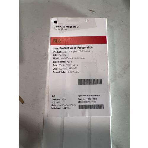 Apple USB-C to Magsafe 3 Cable (2 m)