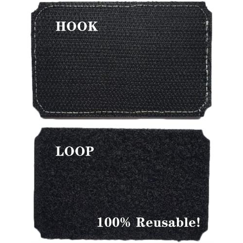 Tactical Blood Type Patches O  Positive POS Hook and Loop 2x1