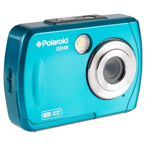 Polaroid 16MP Waterproof Digital Camera - Teal (IS048-Teal)