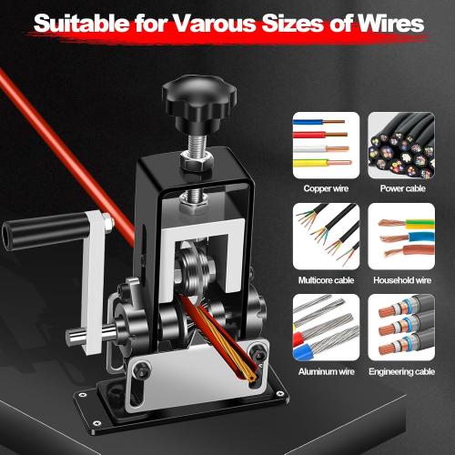 Trivd Frol Manual Wire Stripping Machine, Gauge Wire 0.06-1