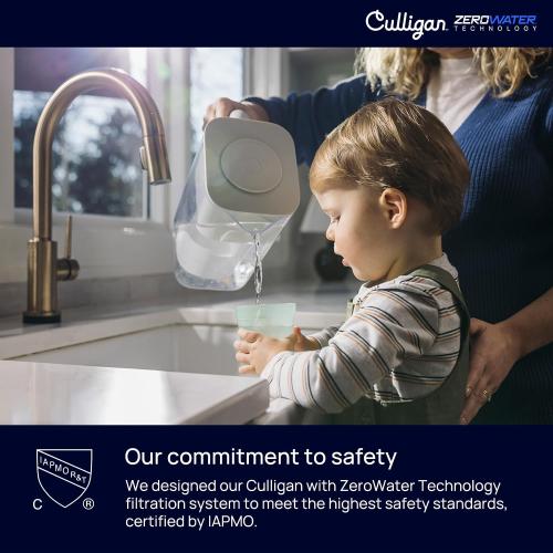 Culligan ZeroWater 32-Cup Water Filter Dispenser Removes PFAS ​