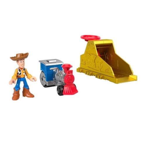 Disney and Pixar Toy Story Launcher Set with Woody Figure (Styles May Vary)