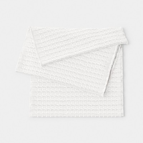 104x14 Textured Solid Table Runner Ivory - Threshold™