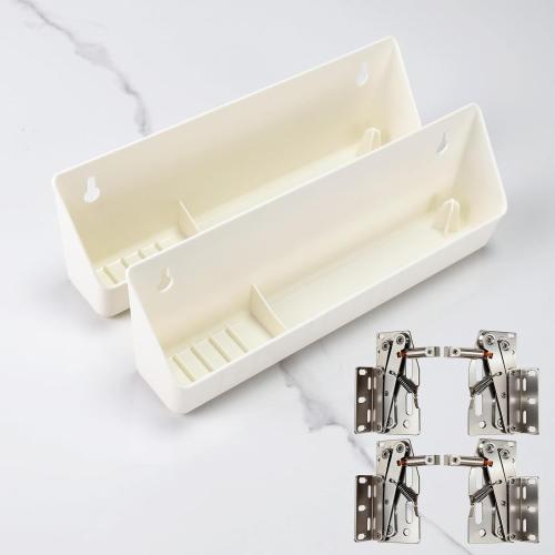 11 Soft Close Tip Out Tray for Sink, Tip-Out Trays, Sturdy and Durable, Easy to Install & Includes Detailed Instructions, Great for Maximizing Kitchen and Bathroom Storage, 2 Pack