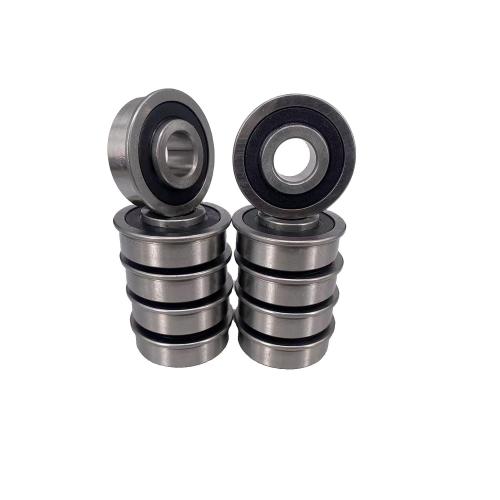 DEEG 10PCS Flanged Ball Bearings ID 1/2 x OD 1-3/8for Lawn Mower, Wheelbarrows, Windmill,Carts & Hand Trucks Wheel Hub.Replacement for Marathon, Exmark, Stens, Prime Line ＆ Sunbelt and More