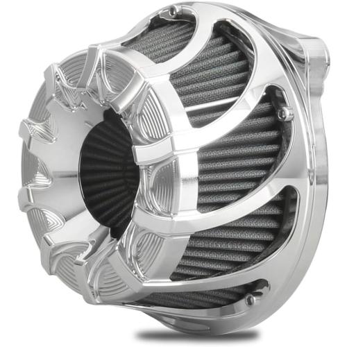 For harley air cleaner filter Touring street glide road king electra tri trike Dyna Sportster XL 883 1200 Softail air intake (Drift style -Chromed, B-For Softail/Dyna 93-15 ，Touring 01-07)