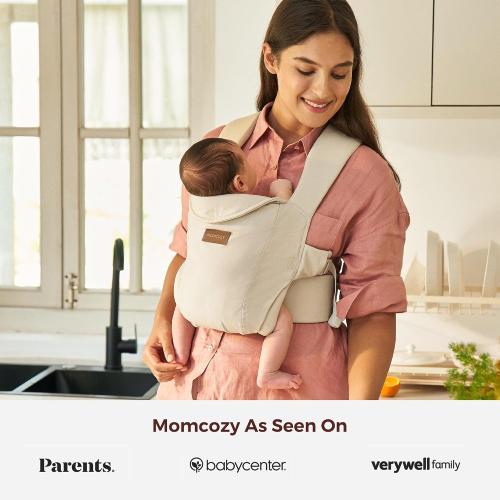 Momcozy Newborn Carrier WeeSnug- Lightweight and Cozy Comfort for 7-25 lbs