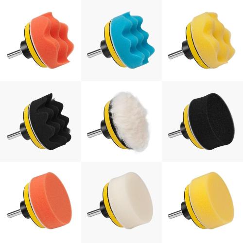 3 Inch Polishing Pads Kit, 22PCS Foam Buffing Pads for Drill Car Polishing