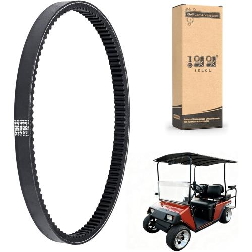 10L0L Golf Cart 14153G1 Drive Belt for EZGO 1976-1987 Marathon 2 Cycle Gas Models with 2PG Engine,OEM# 14153-G1
