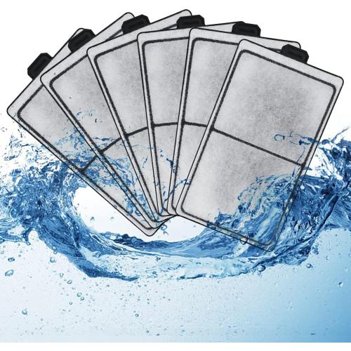 HiTauing 6 Packs PF-S Filter Cartridge for PF10 Power Filters, Only Fit to Model PF10 Power Filters