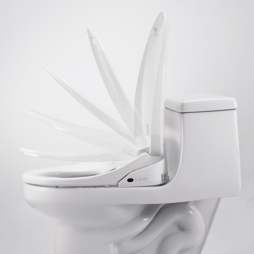 Brondell Swash N/A gal White Elongated Electronic Bidet Toilet Seat