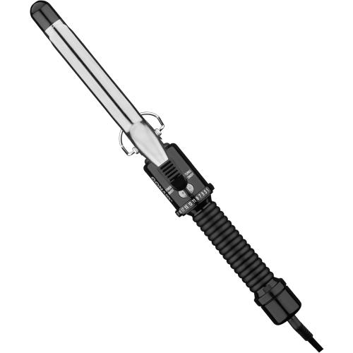 Conair Instant Heat 3/4-Inch Curling Iron, ¾-inch Barrel Produces Tight Curls, Hair Curler for Short to Medium Hair, 25 Heat Setting Hair Curling Iron, Black