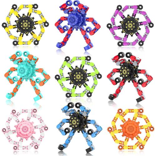 Transformable Fidget Spinners,9PCS Funny Sensory Fidget Toys for Kids