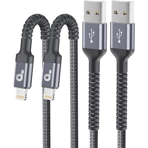 iPhone Charger Cable 2Pack 6FT, Lightning Cable [Apple MFi Certified]