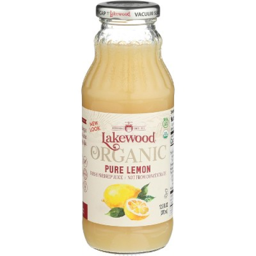 Lakewood Organic Pure Lemon Juice - 12.5 fl oz
