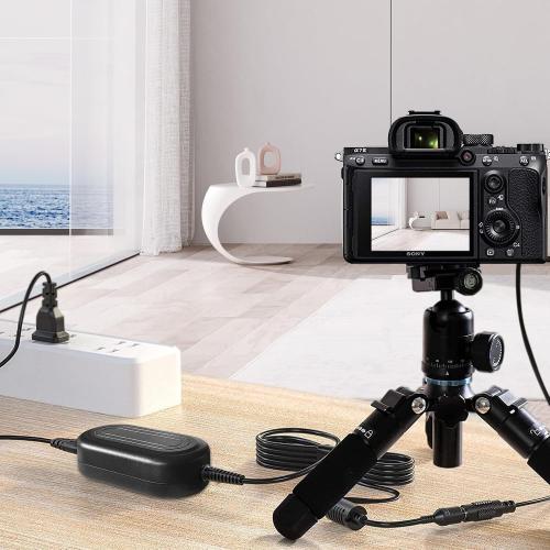 NP-BX1 for Sony ZV1 Dummy Battery, DK-X1 DC Coupler, AC-LS5 Continuous Power Supply AC Adapter, Compatible with Sony ZV1 ZV-1 II, ZV1F ZV-1F, DSC-RX1 RX1R, RX100 II III IV V VI VII Cameras.