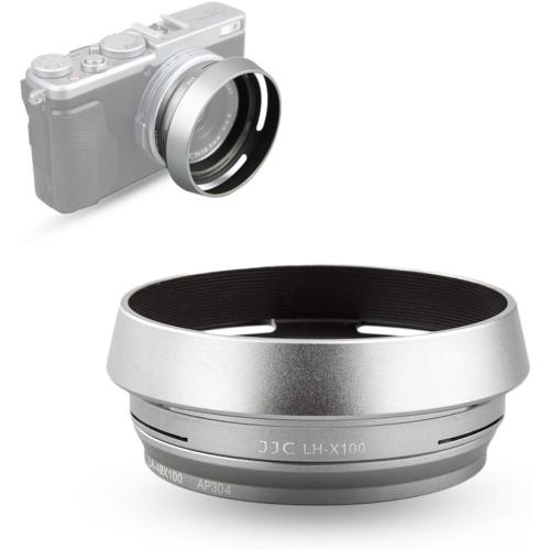 JJC LH-X100 Metal Lens Hood & Filter Adapter for Fuji X100VI X100V X100F