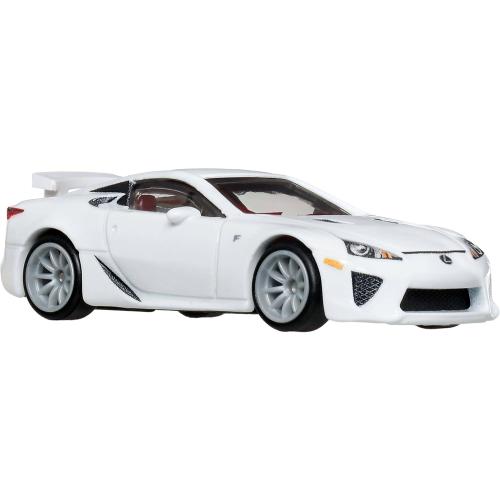 Hot Wheels Premium Car Culture Collectible Toy Car, 1:64 Scale Die-Cast Lexus LFA, Timeless Icons Vehicle with Real Riders Tires