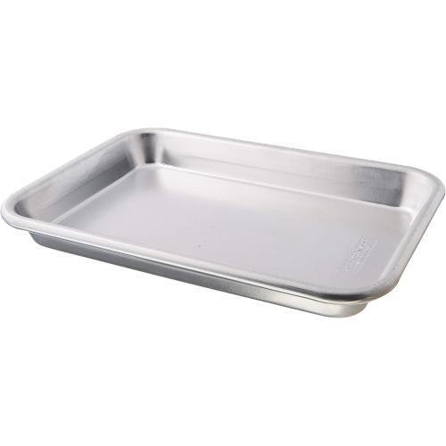 Nordic Ware Naturals Eighth Sheet - USA Made Uncoated Natural Aluminum Commercial Quality Sheet Pan, 1-Pack