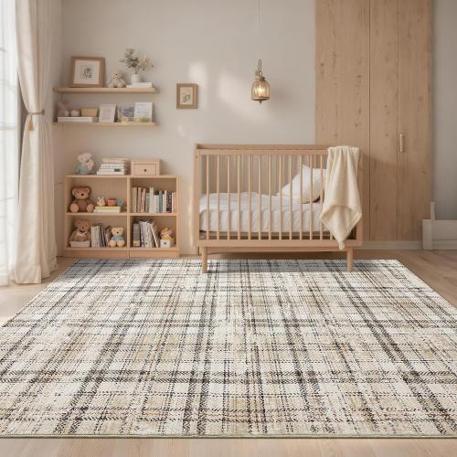 area plaid rug
