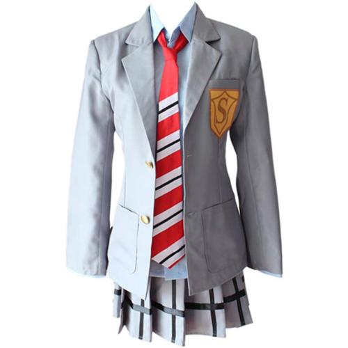 Anime Your Lie in April Cosplay Costumes Kaori Miyazono Women Uniforms Halloween Party